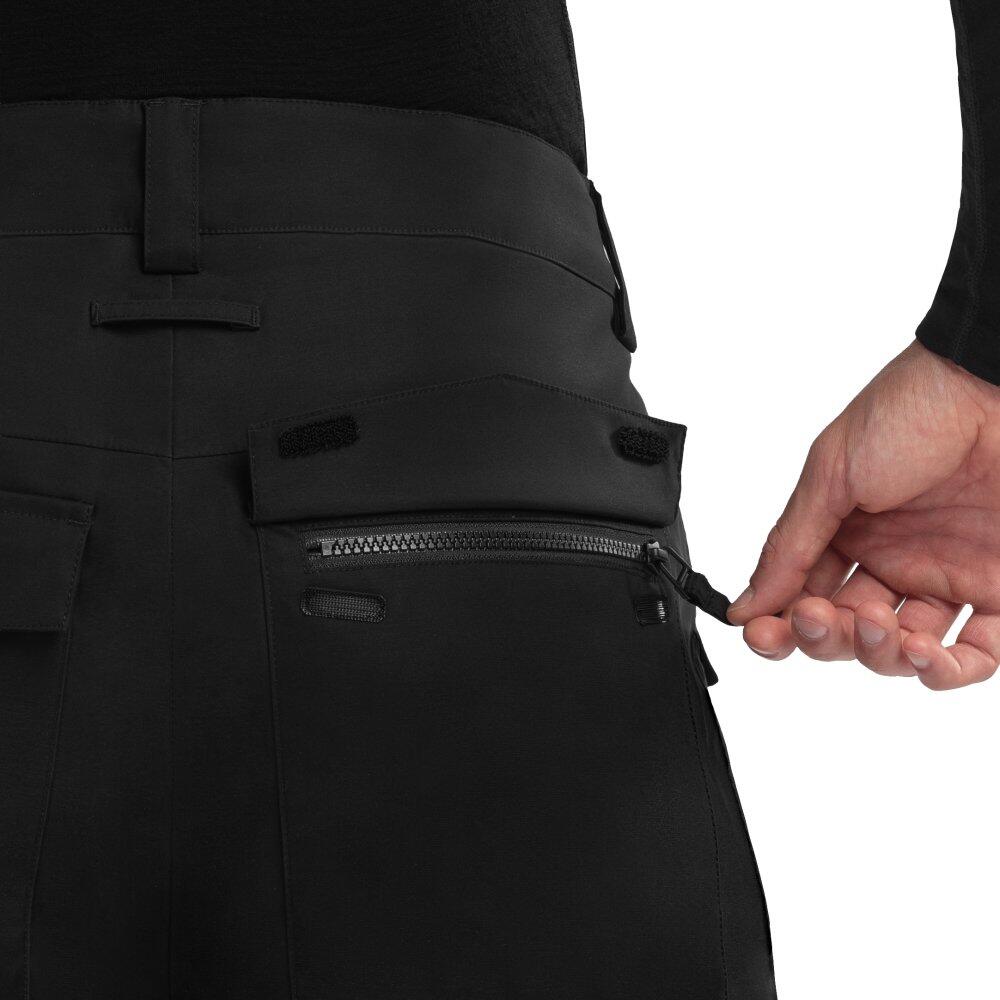 Calças de snowboard premium para homem Desportos de inverno SRX Nordic Preto 4/7