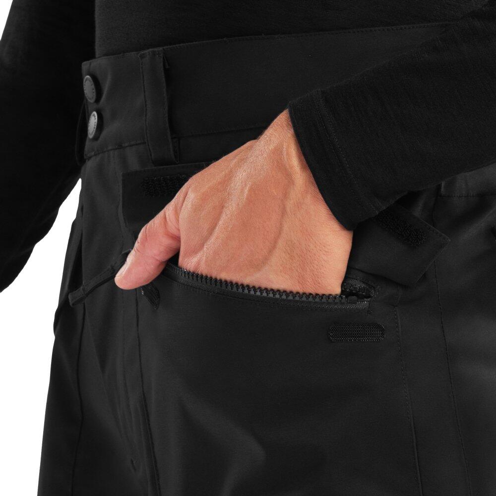 Calças de snowboard premium para homem Desportos de inverno SRX Nordic Preto 5/7