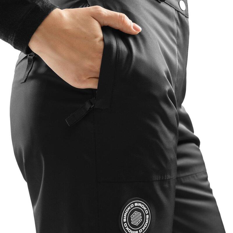Pantaloni de snowboard pentru femei P1-W Vader Negru
