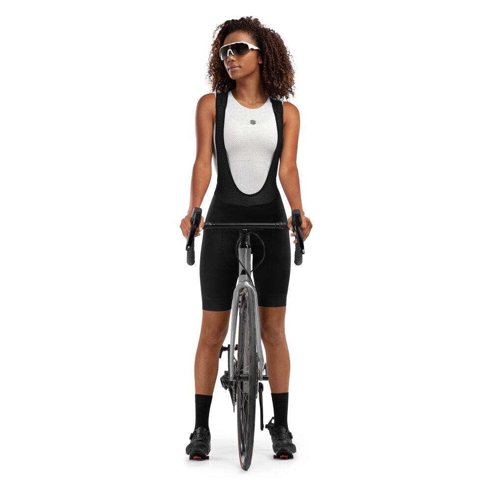Sous-maillot vélo femme Cyclisme Train Force Blanc 4/7