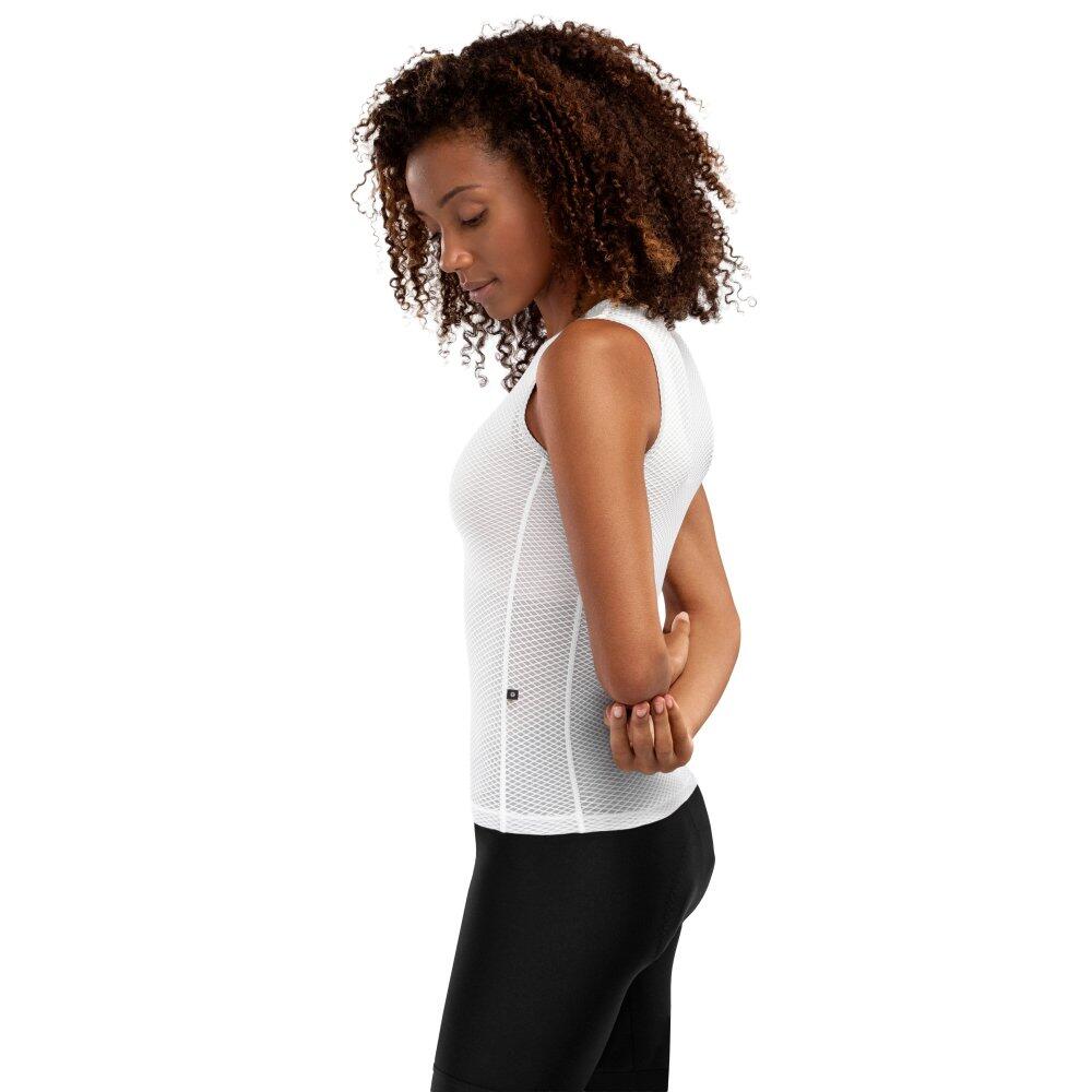 Damen Radsport fahrradbaselayer für Train Force Weiß 3/7