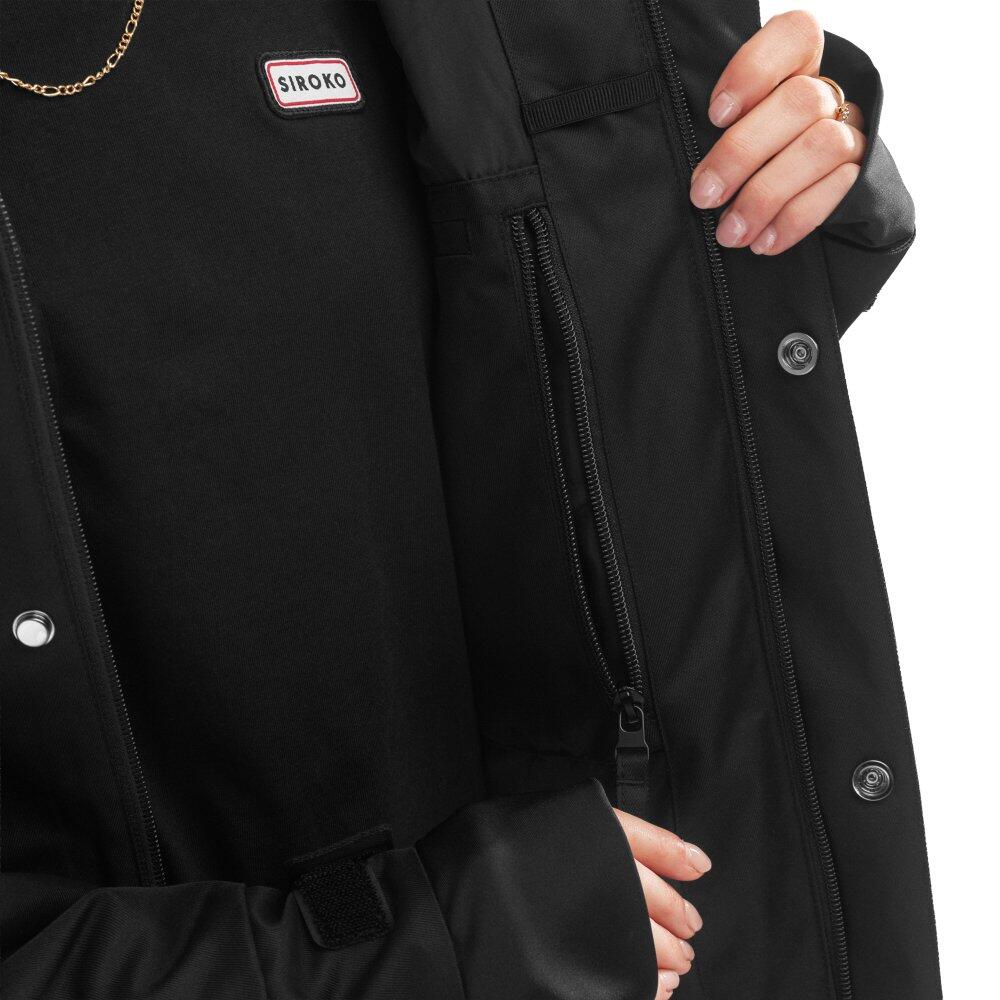 Damen Lifestyle -jacke für W4-W Vostock LF Schwarz 5/7