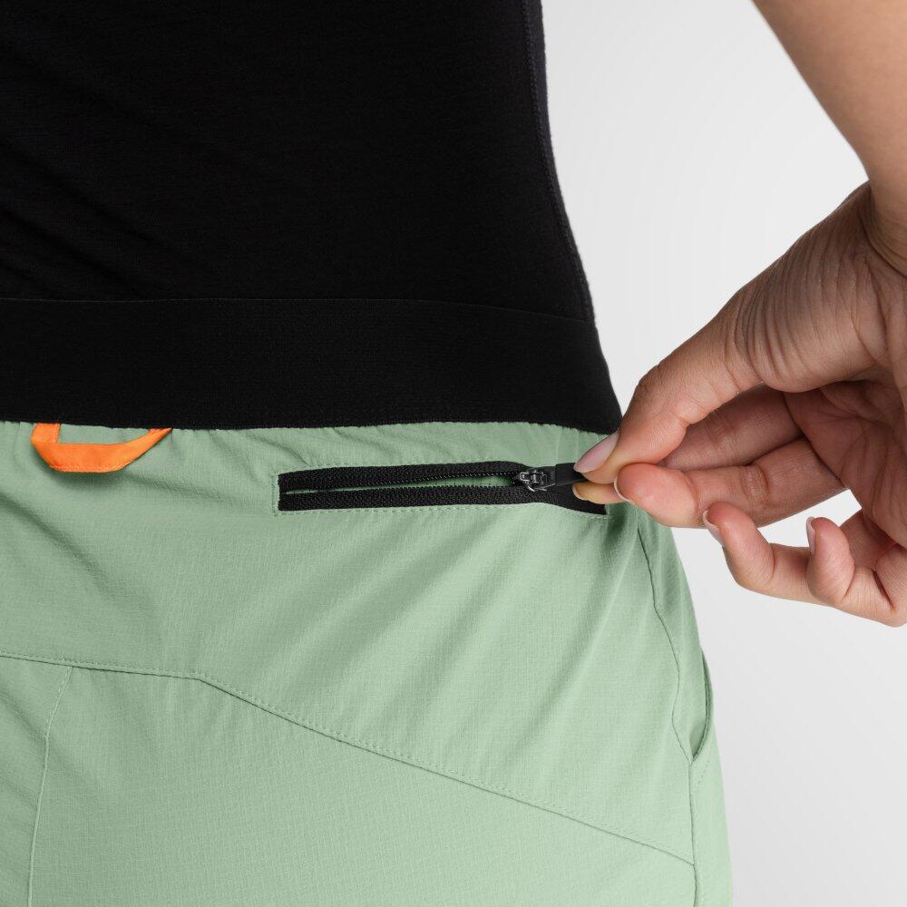 Shorts da gravel donna Ciclismo Jade Verde 4/7