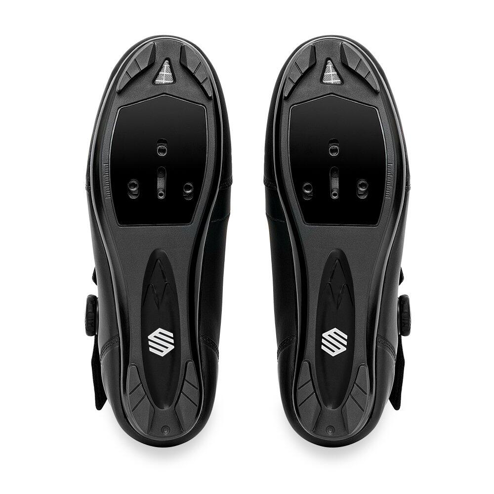 Men & Women Cycling winter road shoes DW Noord Black 5/7