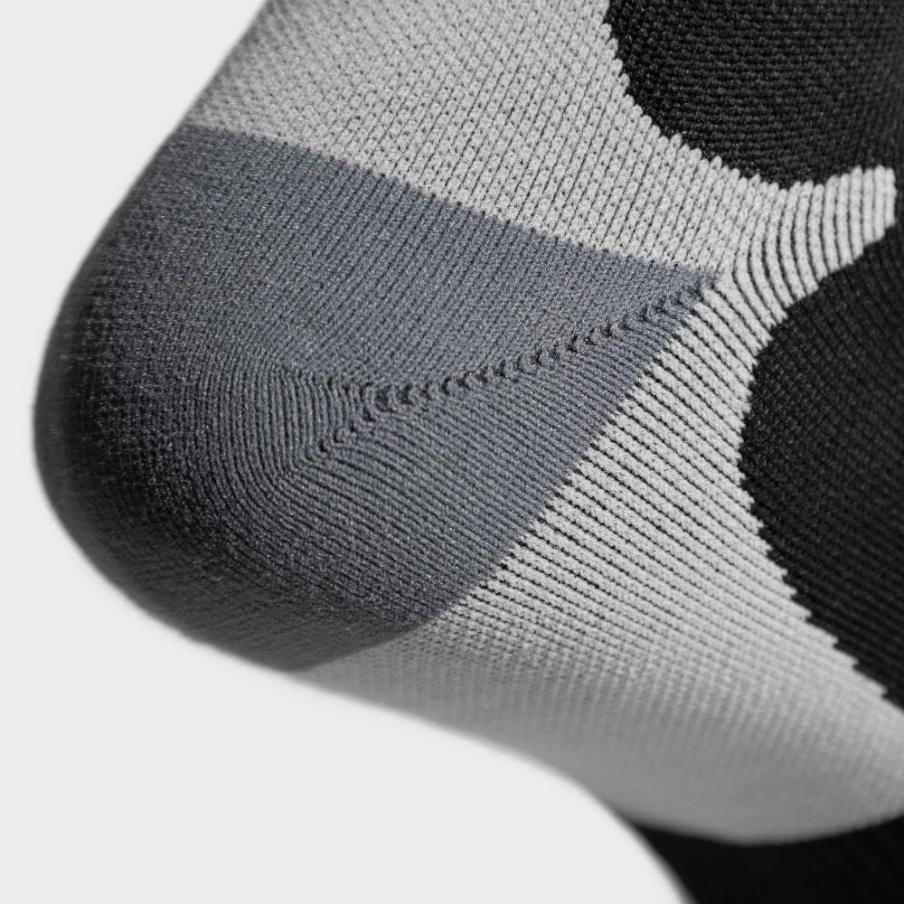 Chaussettes randonnée mi-mollet Homme et Femme Druk Noir 5/7
