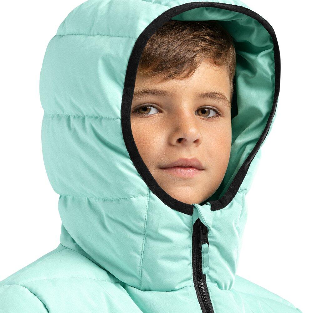 Chaqueta acolchada resistente al agua niño lifestyle Niños y Niñas POV Verde 3/7