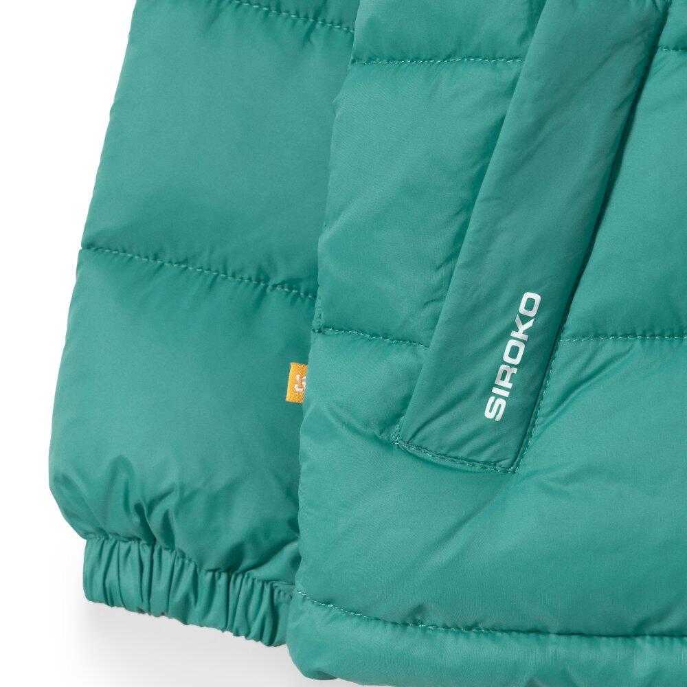 Kinderen Lifestyle Meisjes pufferjas Jellybean-G Groen 5/7