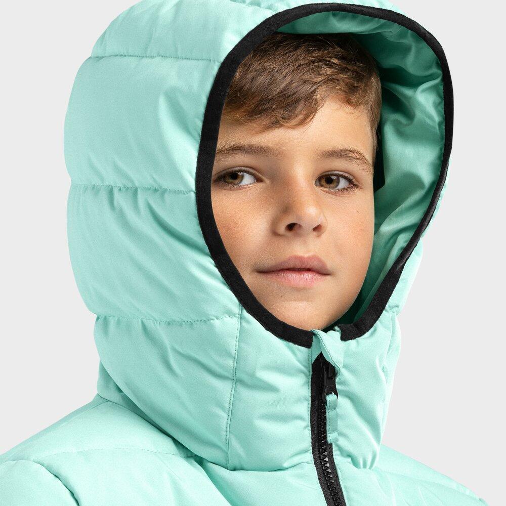 Chaqueta acolchada resistente al agua niño lifestyle Niños y Niñas POV Verde 6/7