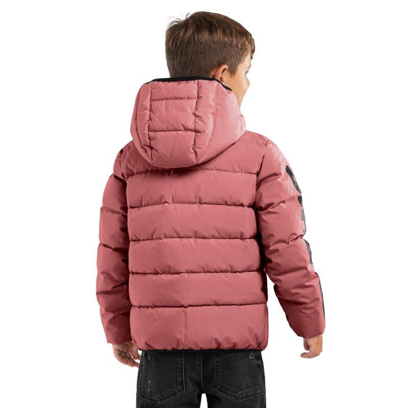 Jachetă puffer rezistentă la apă pentru băieți Mist Roz