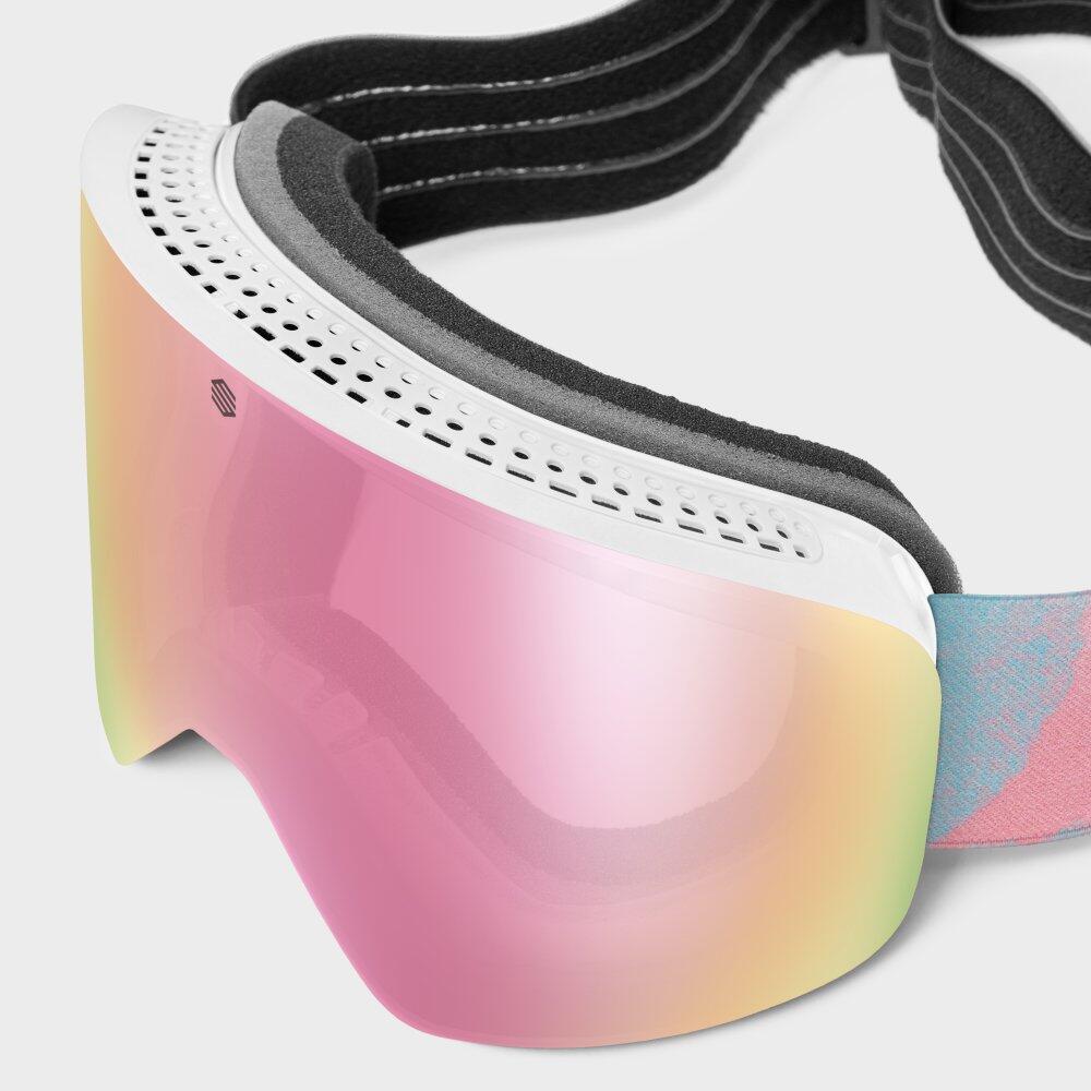 Máscara de ski para criança Desportos de inverno Crianças GX Kids Pixie Rosa 5/7