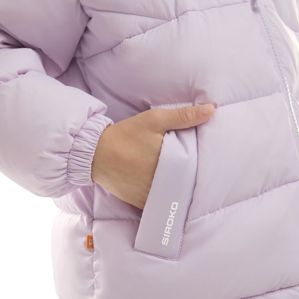Kinderen Lifestyle Meisjes pufferjas Mousse-G Violet 4/7