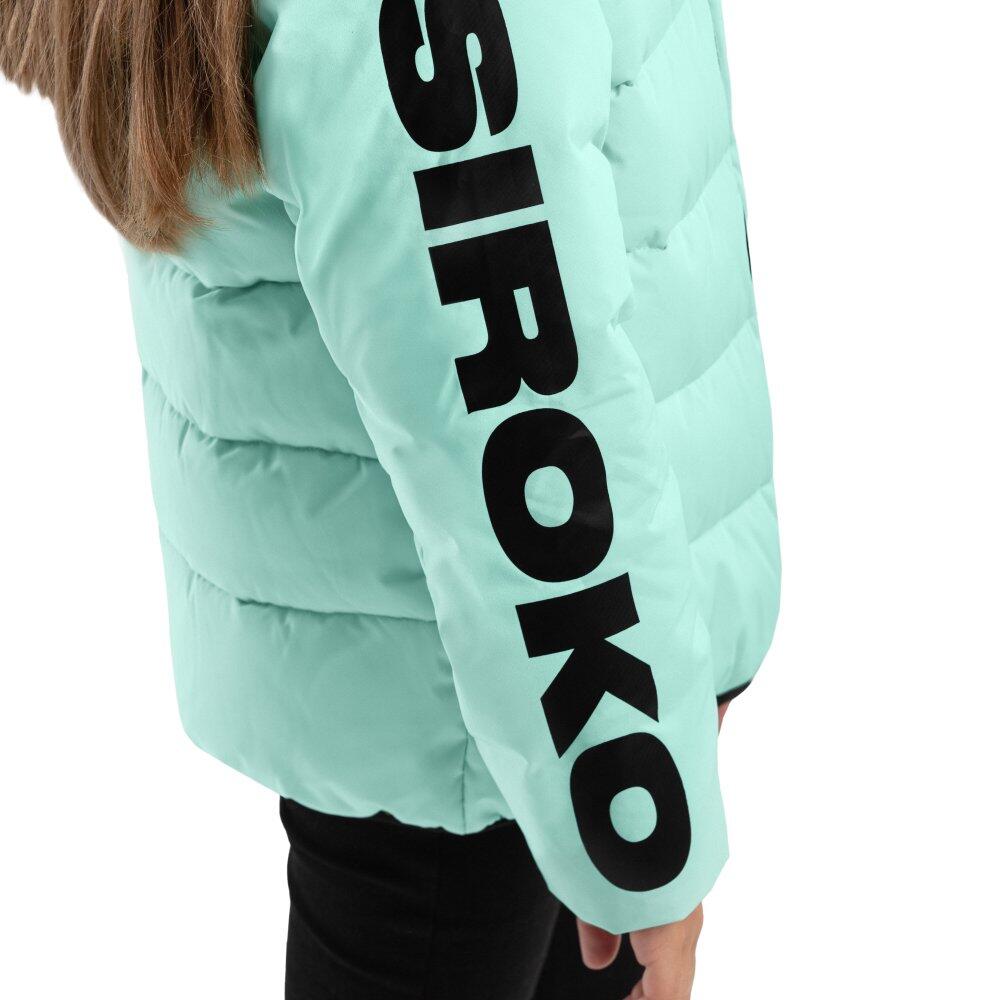 Doudoune imperméable fille Lifestyle Enfants POV-G Vert 3/7