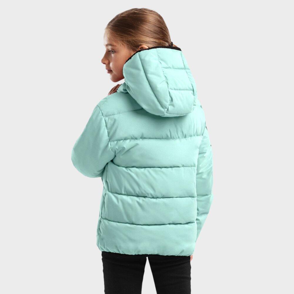 Doudoune imperméable fille Lifestyle Enfants POV-G Vert 5/7