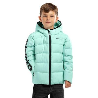 Kinderen lifestyle waterbestendig puffer jack jongens pov groen
