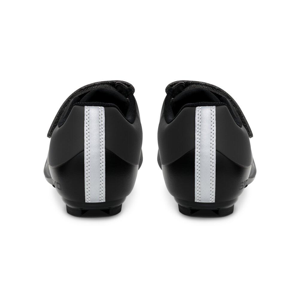 Chaussures vélo route Cyclisme Homme et Femme RideRev Black Noir 6/7