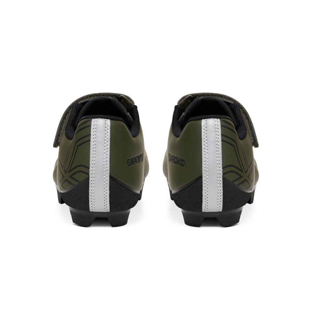 Chaussures cyclisme gravel Homme et Femme SIGR300 GREEN Vert 6/7