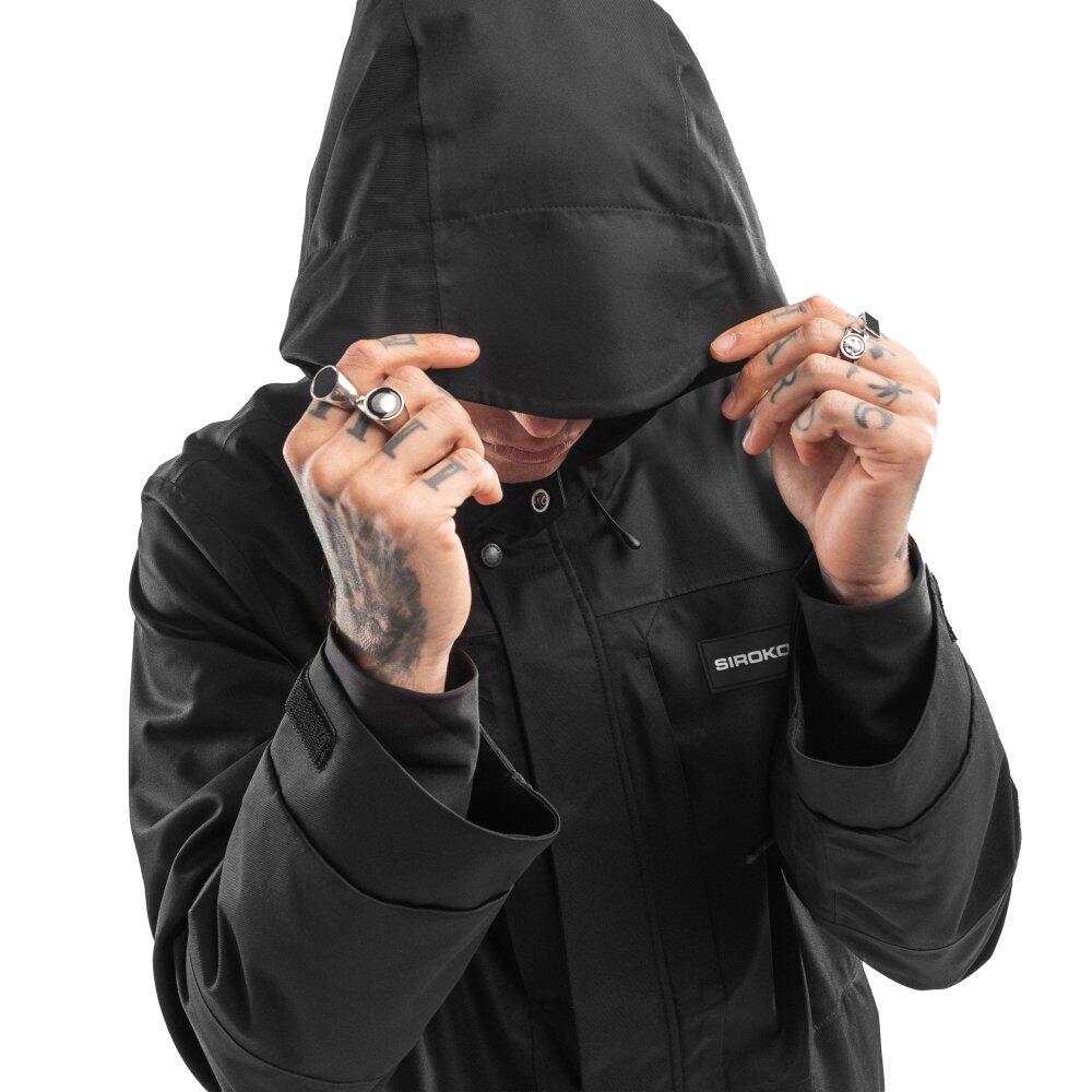 Herren Lifestyle -jacke für W4 Vostock LF Schwarz 5/7