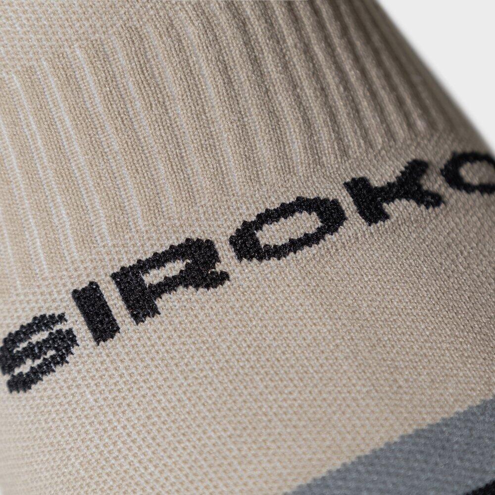 Men & Women Hiking crew socks Addo Brown 5/7