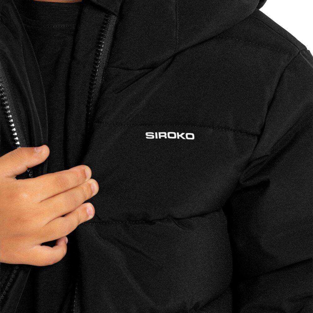Doudoune imperméable garçon Lifestyle Enfants Trend Noir 3/7