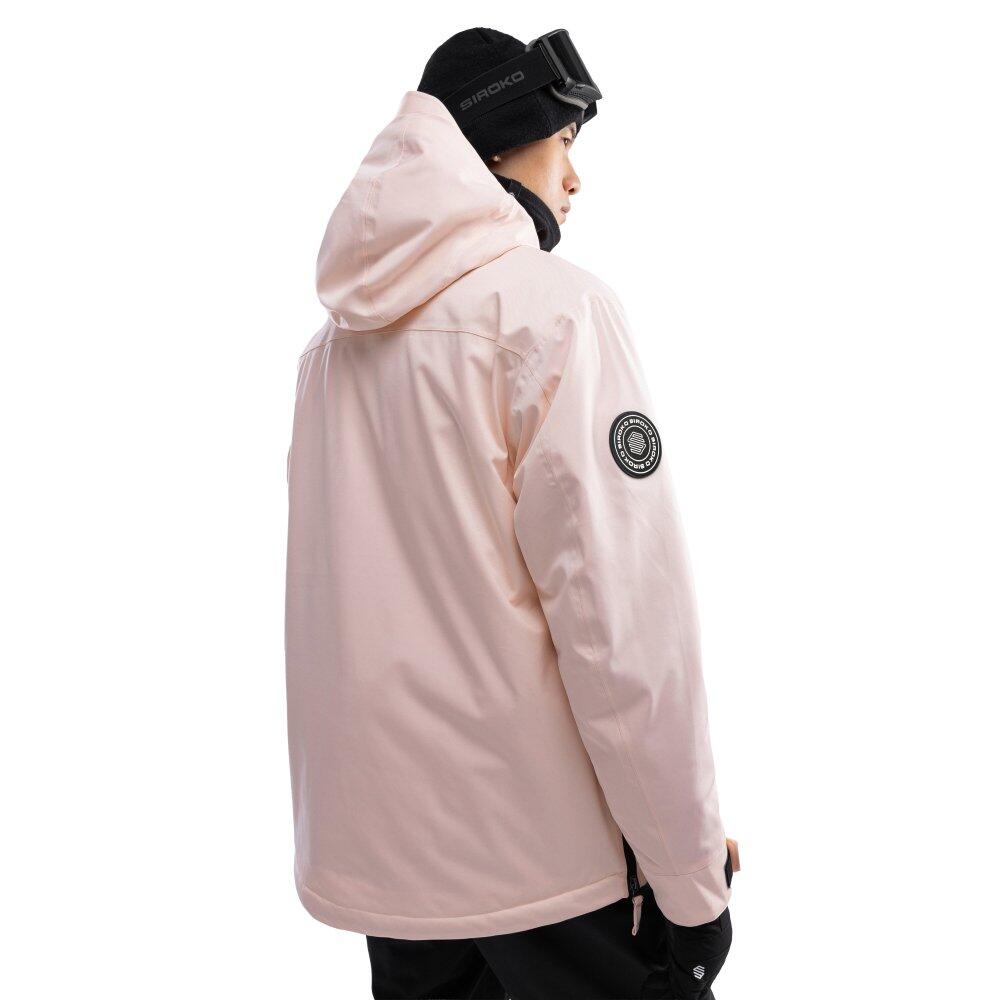 Giacca da snowboard da uomo Sport invernali W6 Flims Rosa 2/7