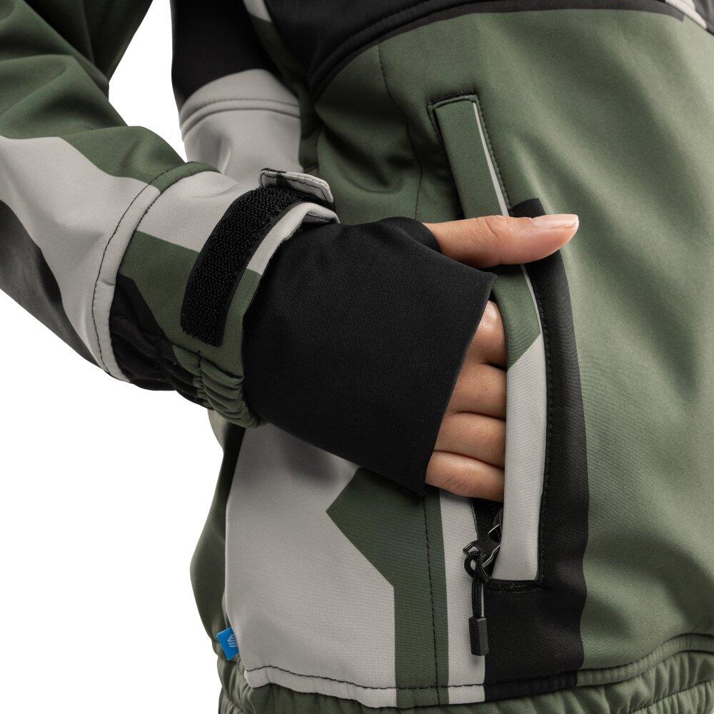 Casaco de snowboard para mulher Desportos de inverno W1-W Corbet Verde 5/8