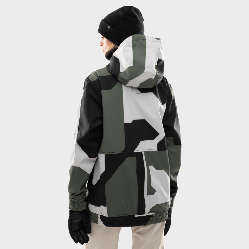Casaco de snowboard para mulher Desportos de inverno W1-W Corbet Verde 6/8