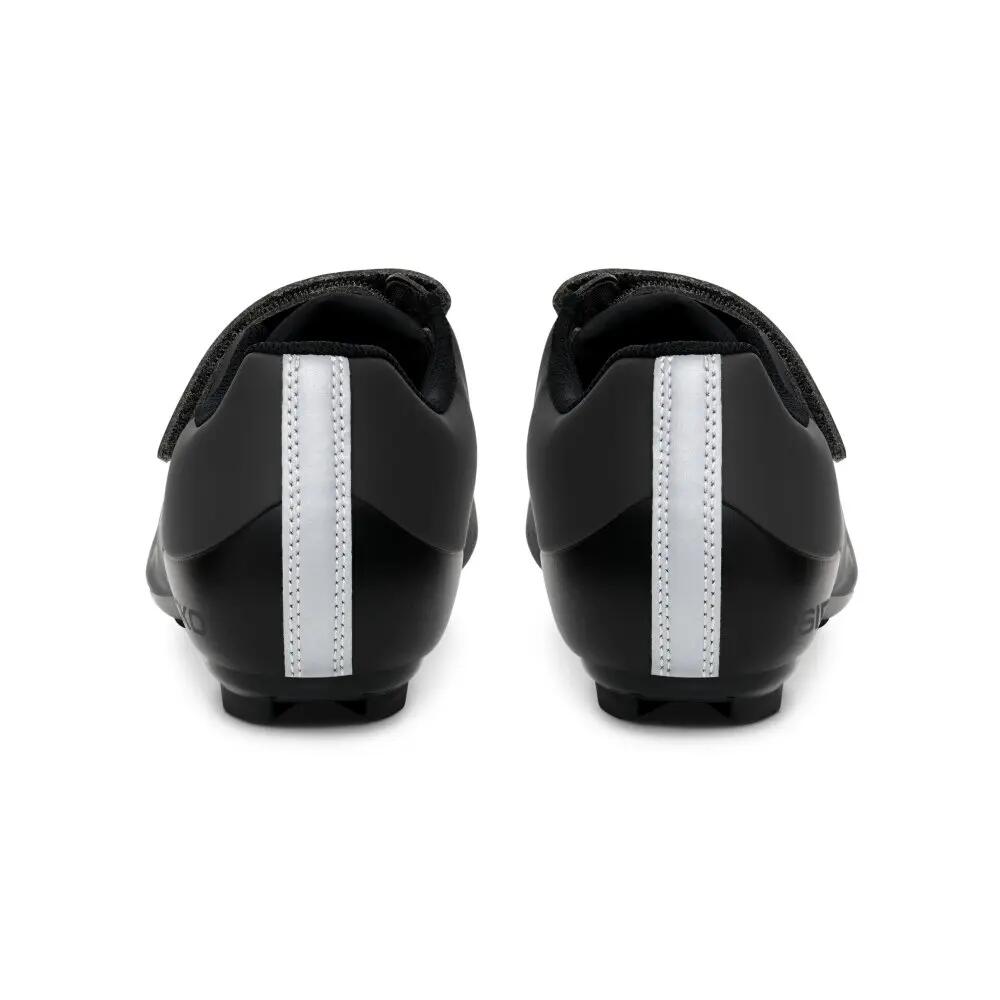 Zapatillas de ciclismo carretera Hombre y Mujer RideRev Black Negro 6/7