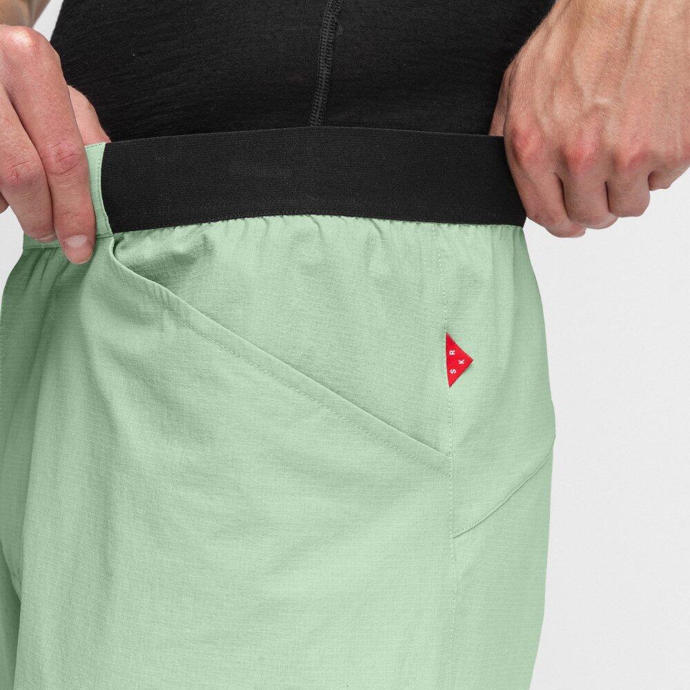 Herren Radsport gravelshorts für Thyme Grün 5/7