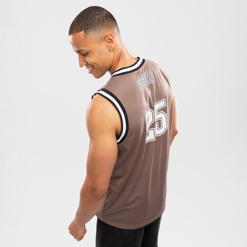 Herren Lifestyle basketballtrikot IBZ Pedrera Brown Braun 6/7