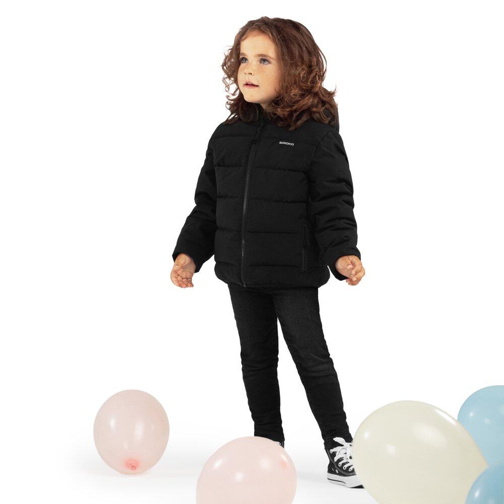 Doudoune imperméable fille Lifestyle Enfants Trend-G Noir 4/7