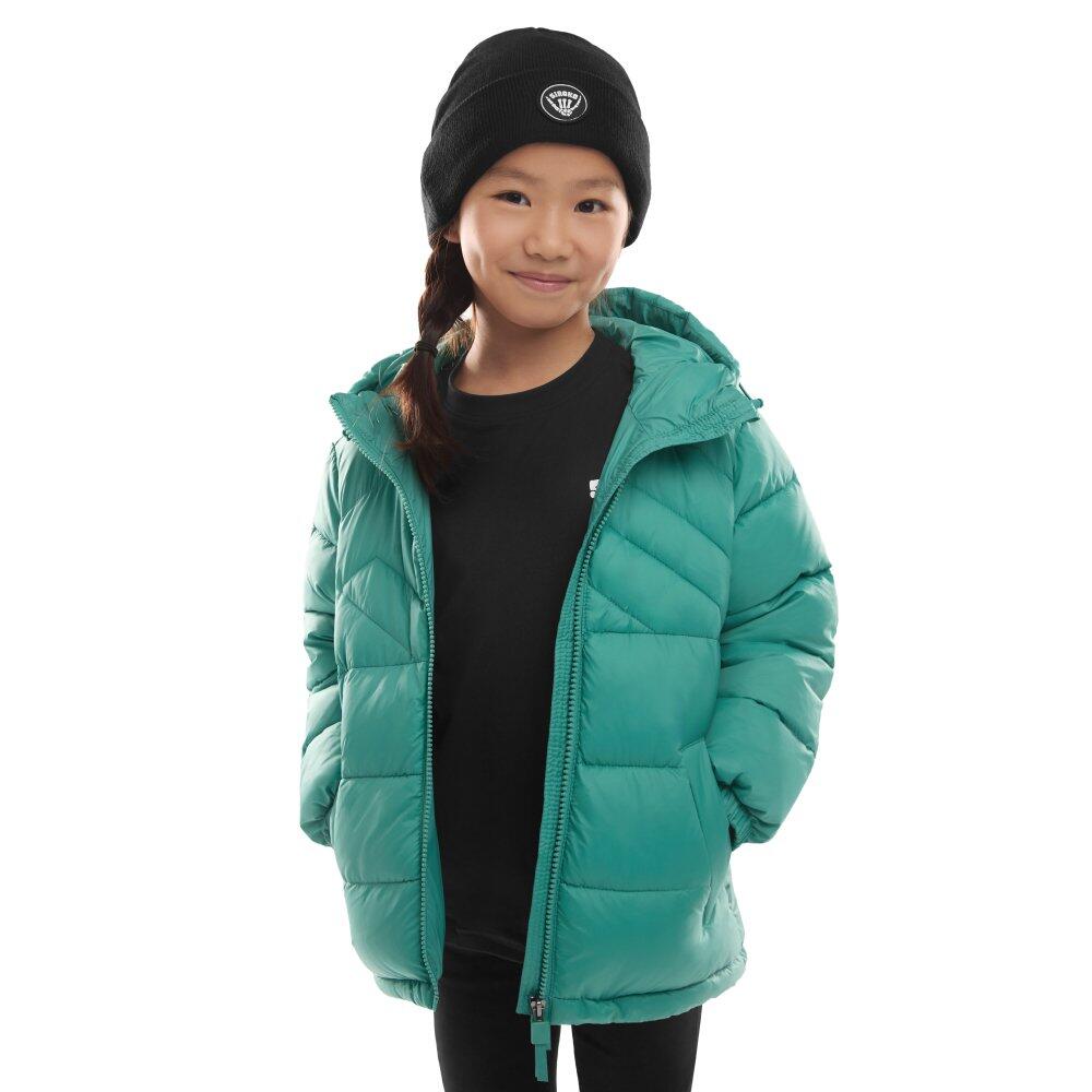 Jachetă puffer pentru fete Jellybean-G Verde