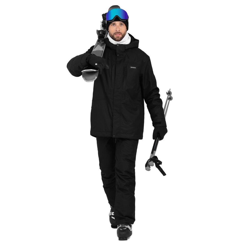 Veste snowboard homme Sports d'hiver W4 Vostock Noir 3/7