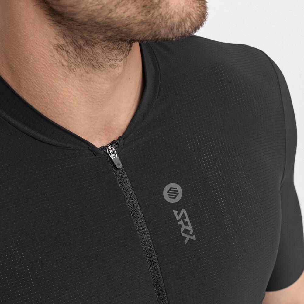 Maillot vélo ultraléger homme Cyclisme SRX II Vulture Noir 2/3