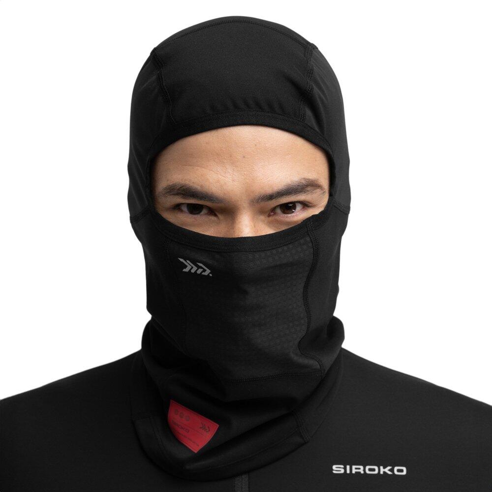 Pasamontañas ciclismo invierno Hombre y Mujer DW Shinobi Negro 5/7