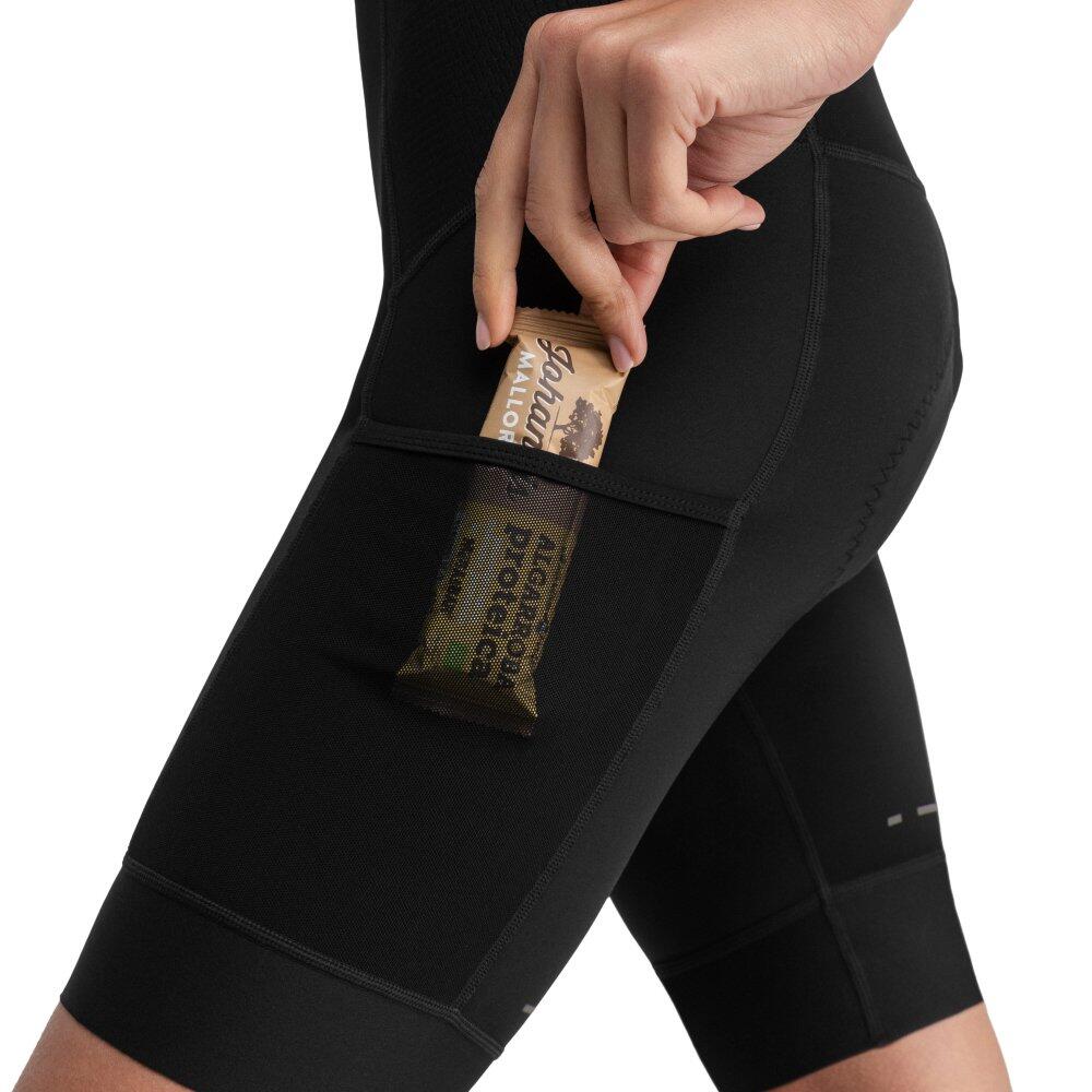 Cuissard cyclisme gravel femme Jet Noir 5/8