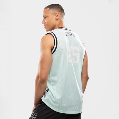 Heren lifestyle basketbalshirt ibz pedrera water green groen