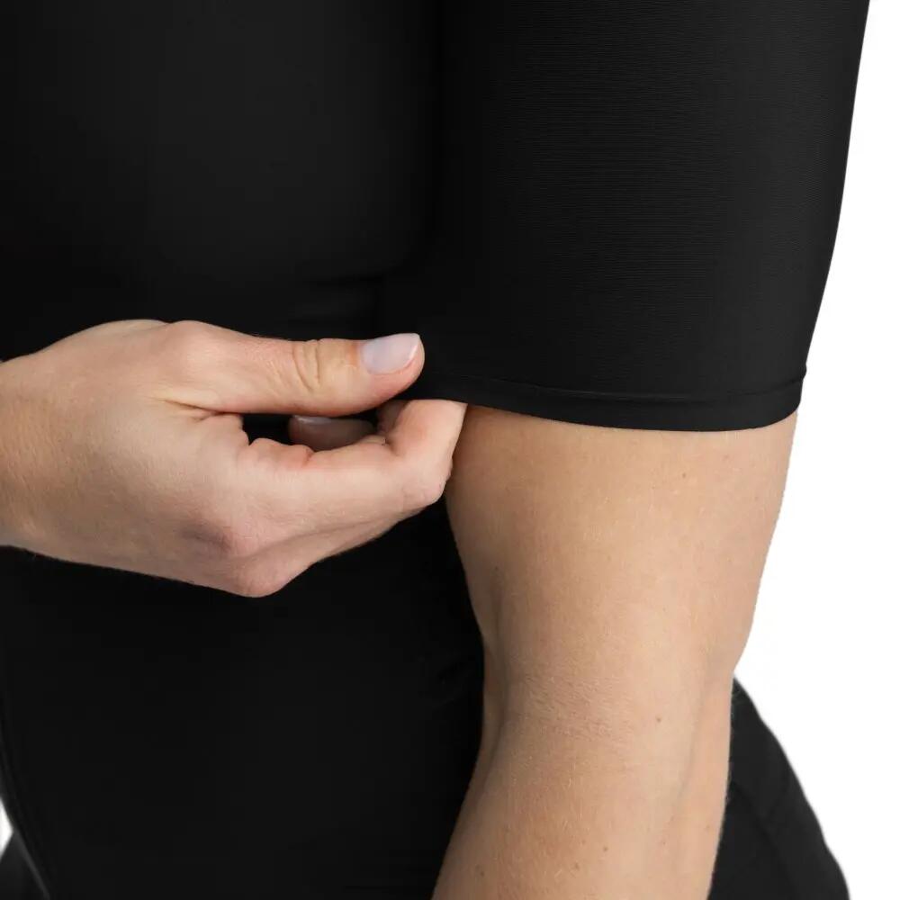 Maglia da ciclismo ultraleggera donna SRX Lysá Nero 5/8