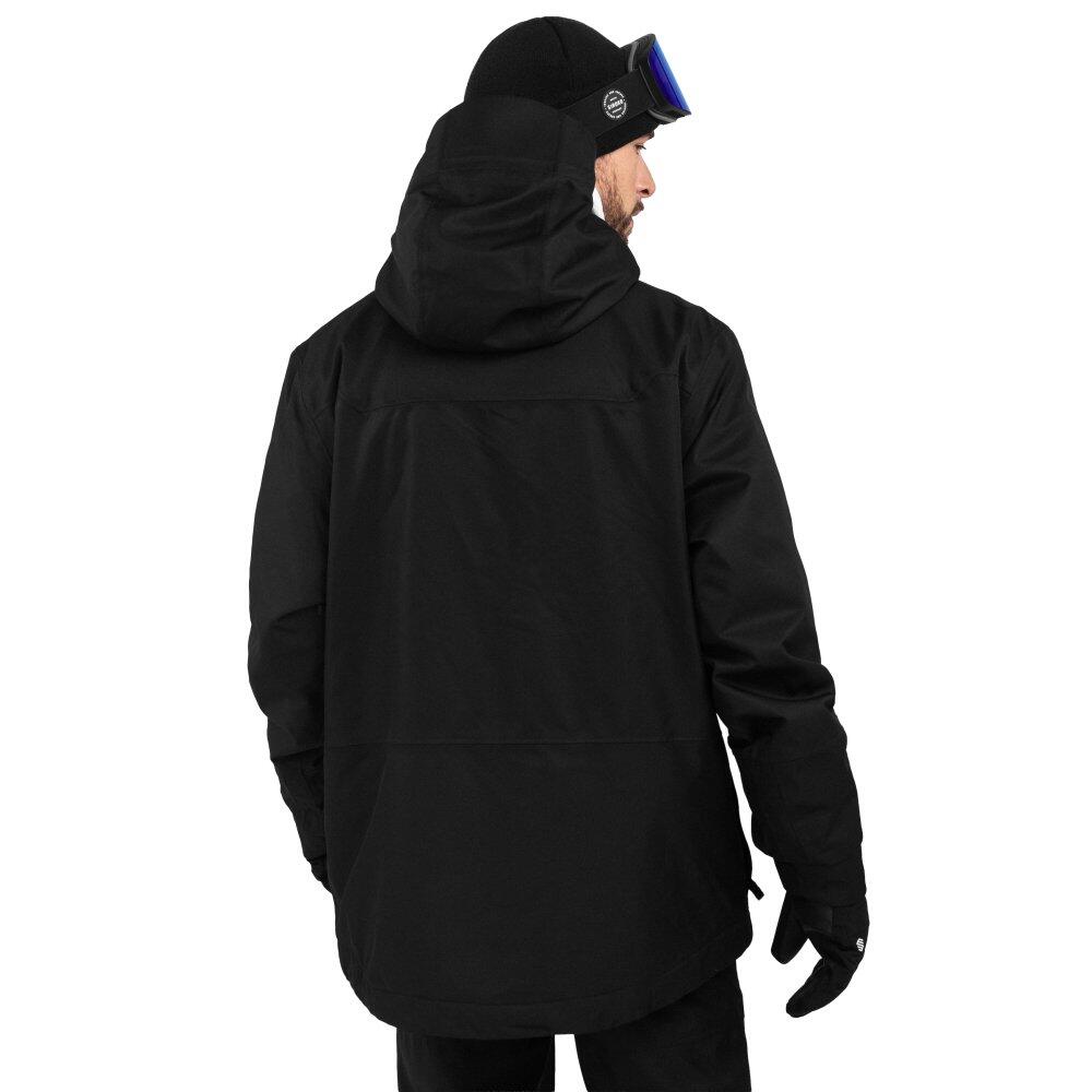 Giacca da snowboard da uomo Sport invernali W4 Vostock Nero 2/7
