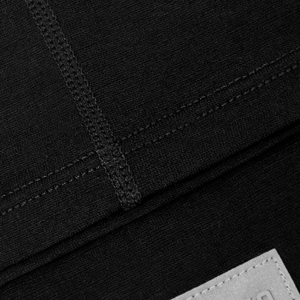 Herren und Damen Radsport -halswärmer aus wolle SRX Whirlwind Schwarz 4/7