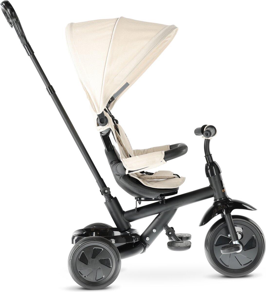 Tricycle DERYAN Adventurer - Réglable et pivotant à 360° - Crème 6/7