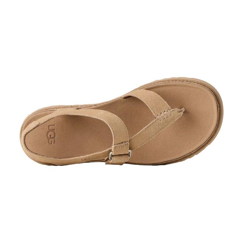 Platte Sandalen Dames Ugg W Goldengaze Toe Post Bruin 4/5
