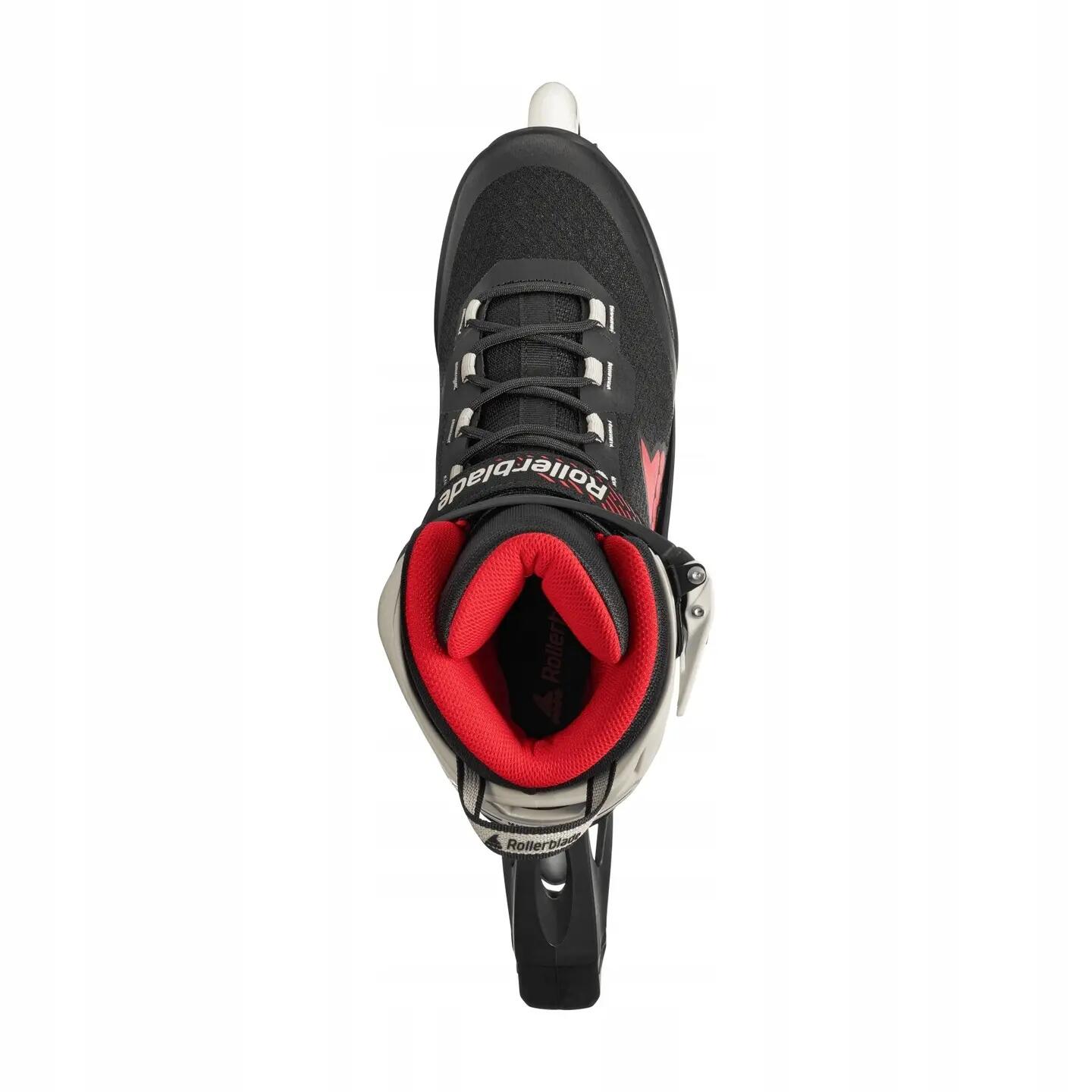 ROLLERBLADE Fitness-Skate Macroblade 84 Schwarz Beige Rot 6/7