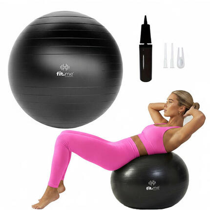Piłka gimnastyczna fitness z pompką Fit.me