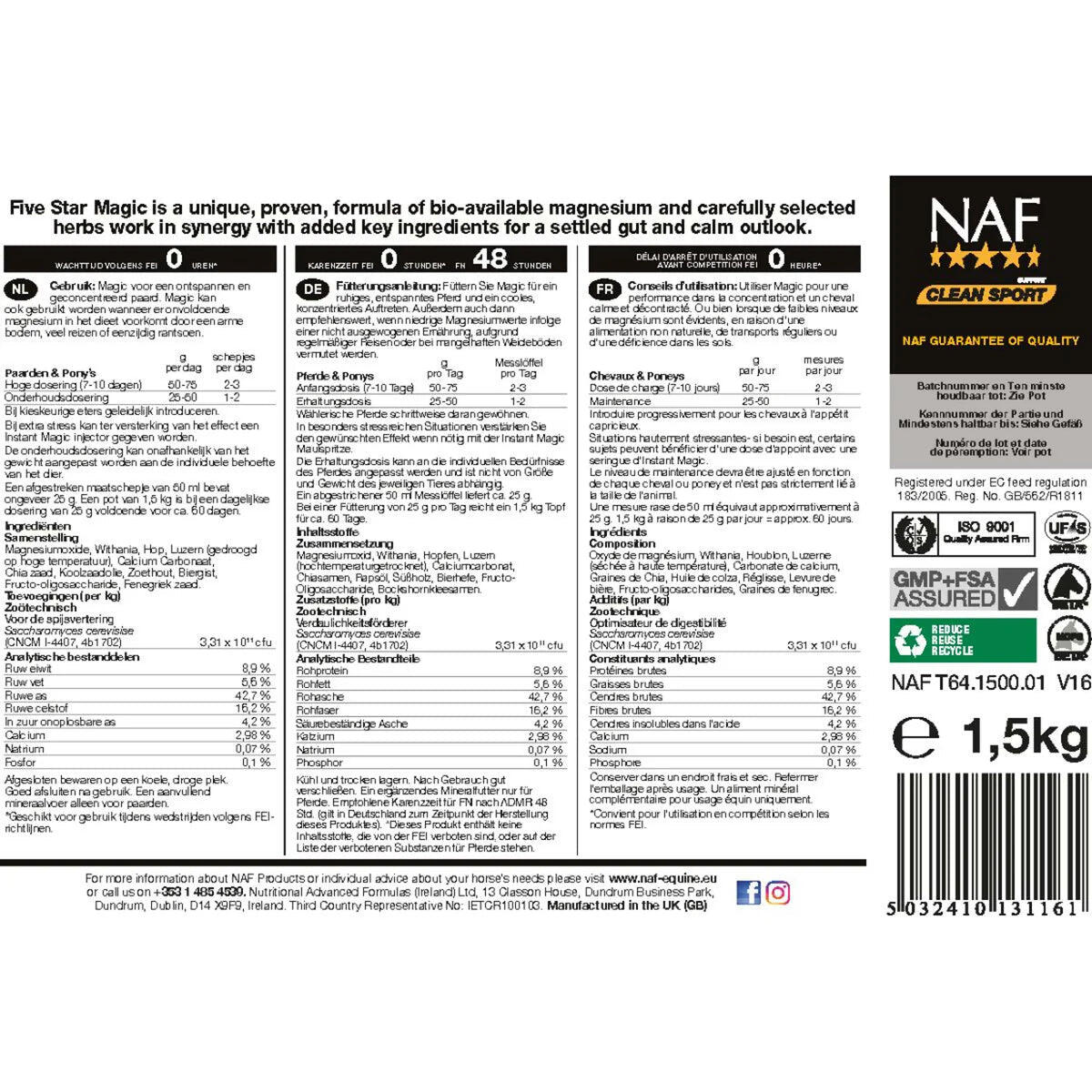 Poudre Magique NAF 5/5