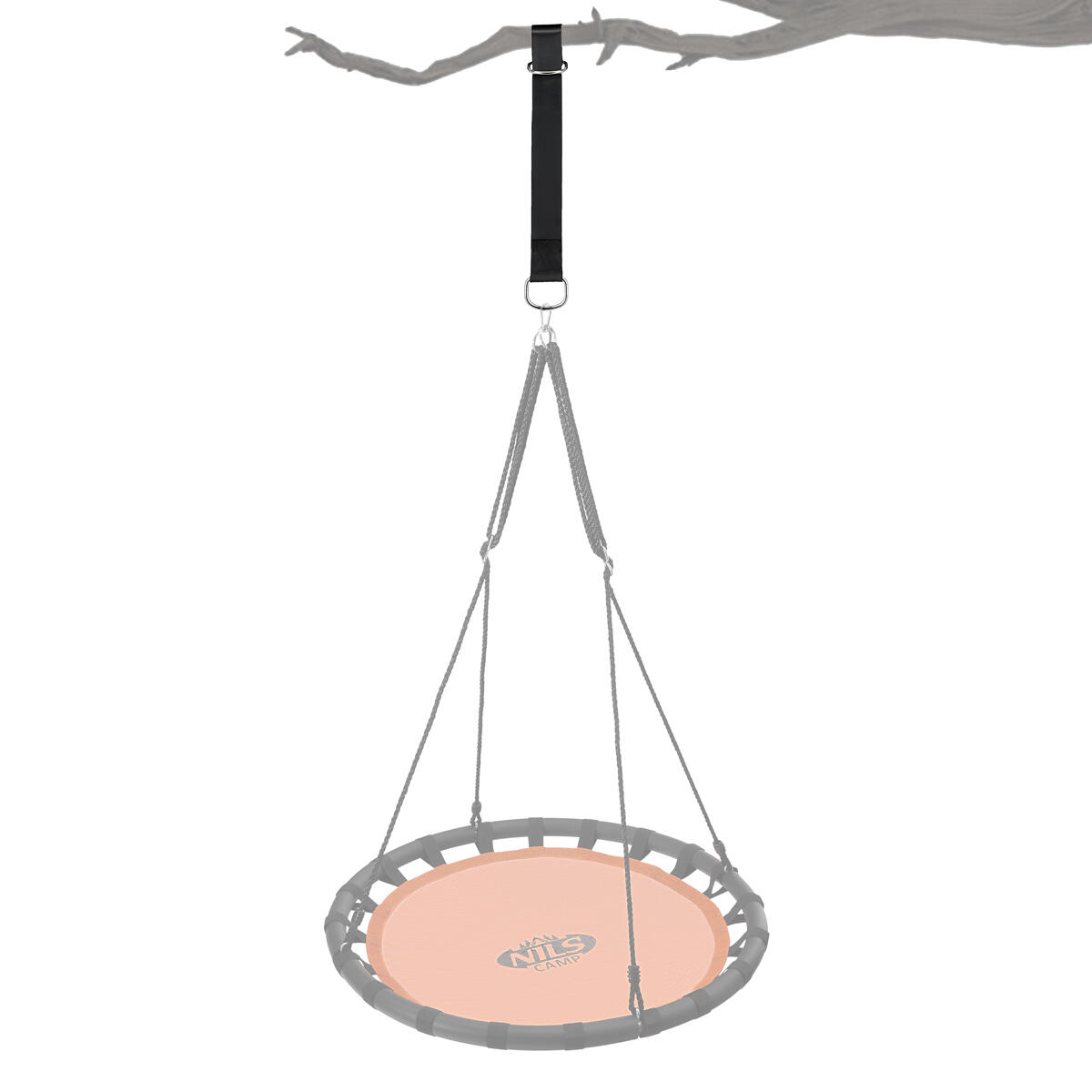 Sangle pour balançoire et hamac, 500 kg, en nylon, NILS CAMP NB5040 3/5