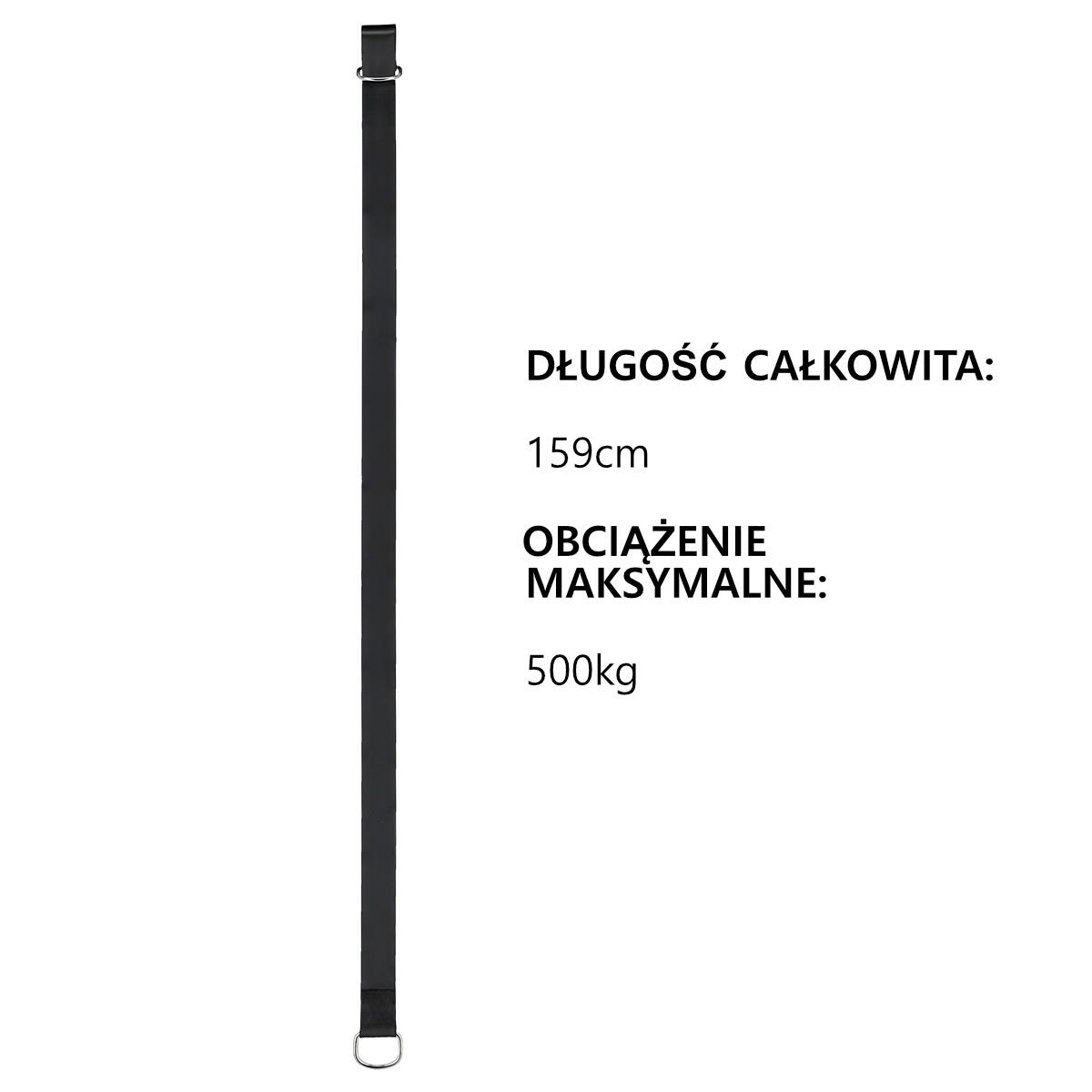 Sangle pour balançoire et hamac, 500 kg, en nylon, NILS CAMP NB5040 2/5