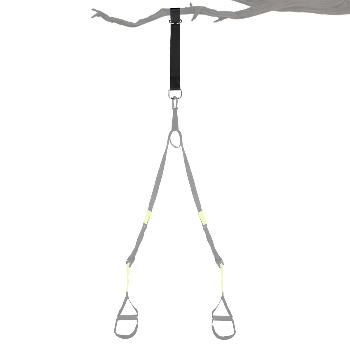 Sangle pour balançoire et hamac, 500 kg, en nylon, NILS CAMP NB5040 4/5