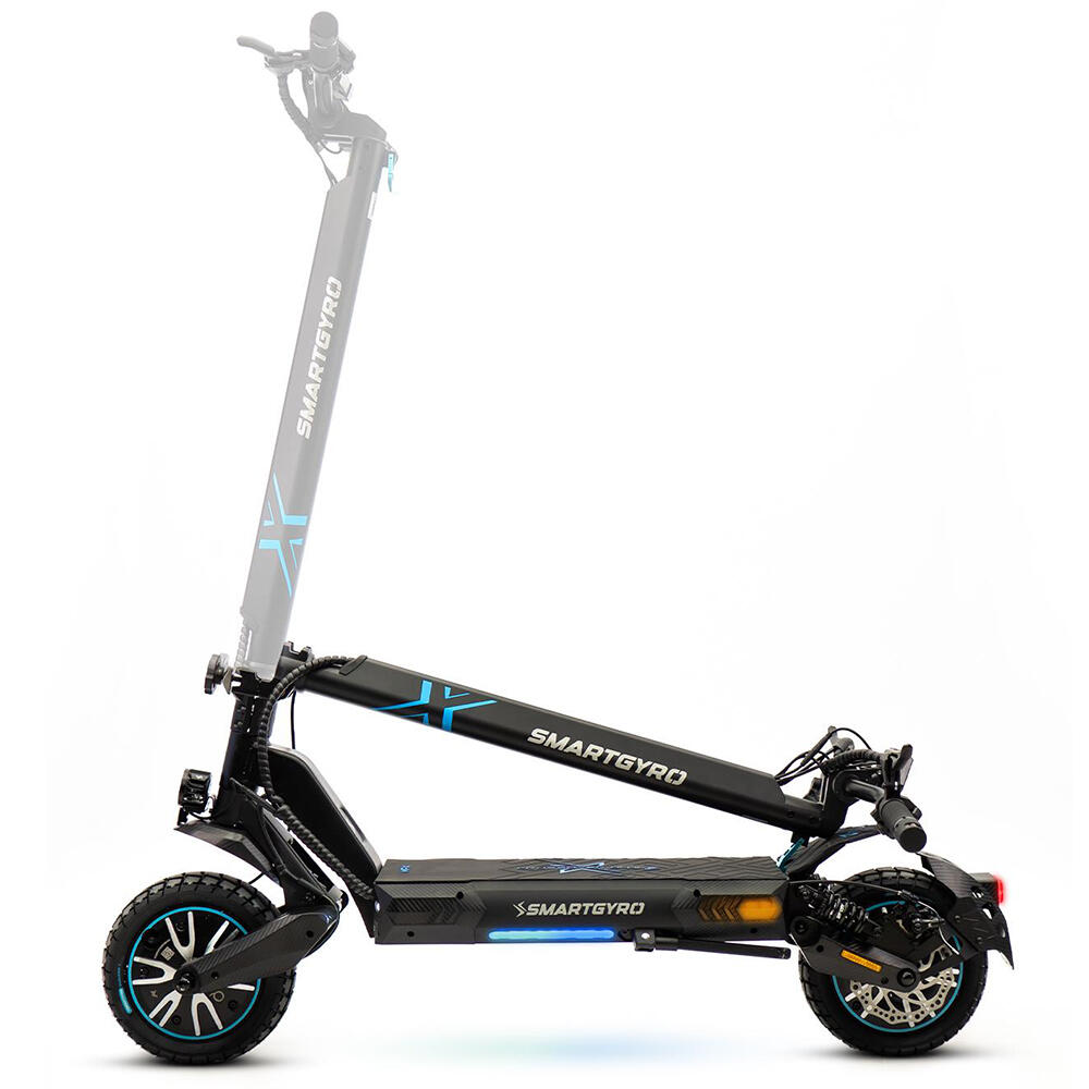 Segunda vida - Patinete eléctrico smartGyro  Crossover DUAL MAX 2 - Exc. - DGT 3/7