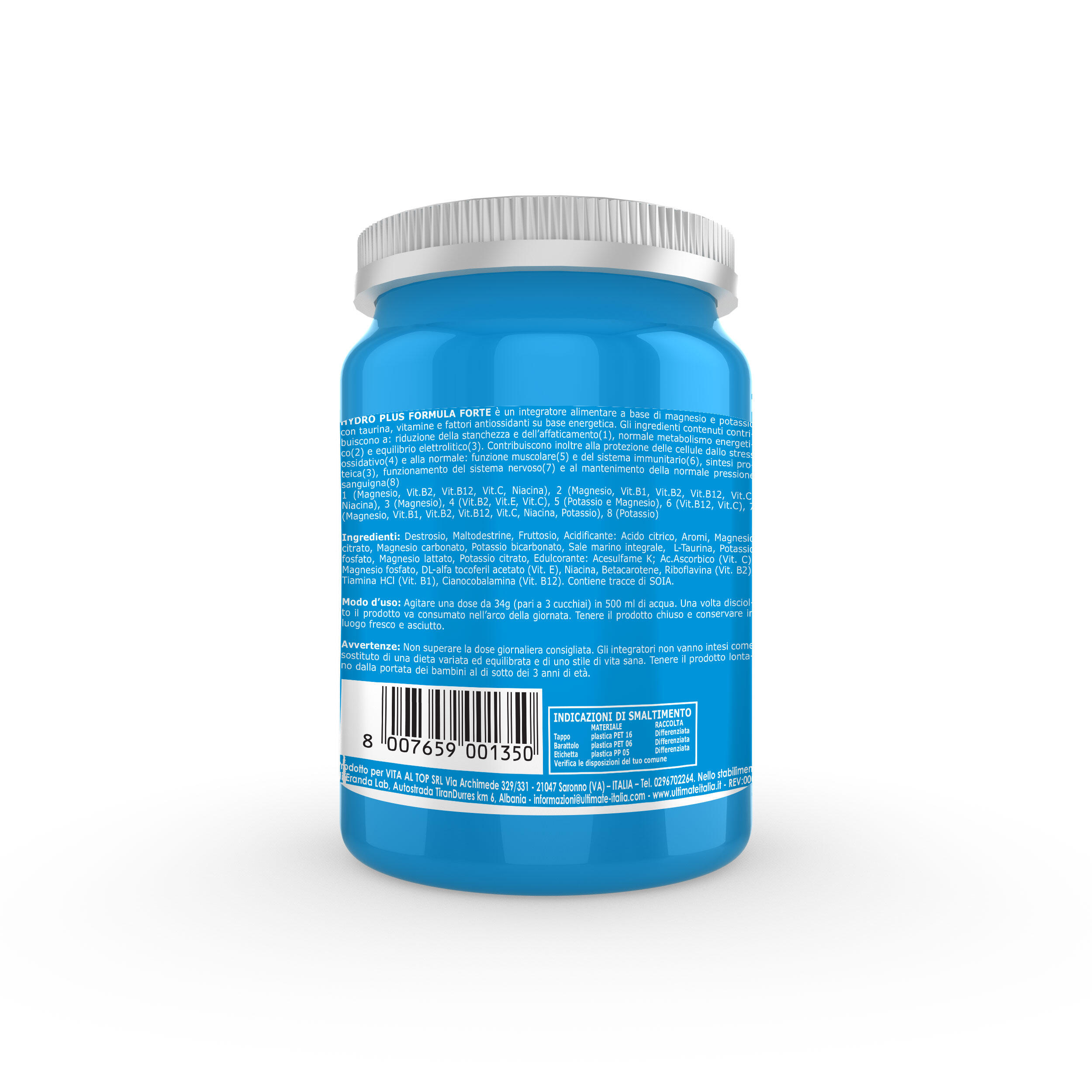 Integratore alimentare - HYDRO PLUS ARANCIA - 408g 3/7