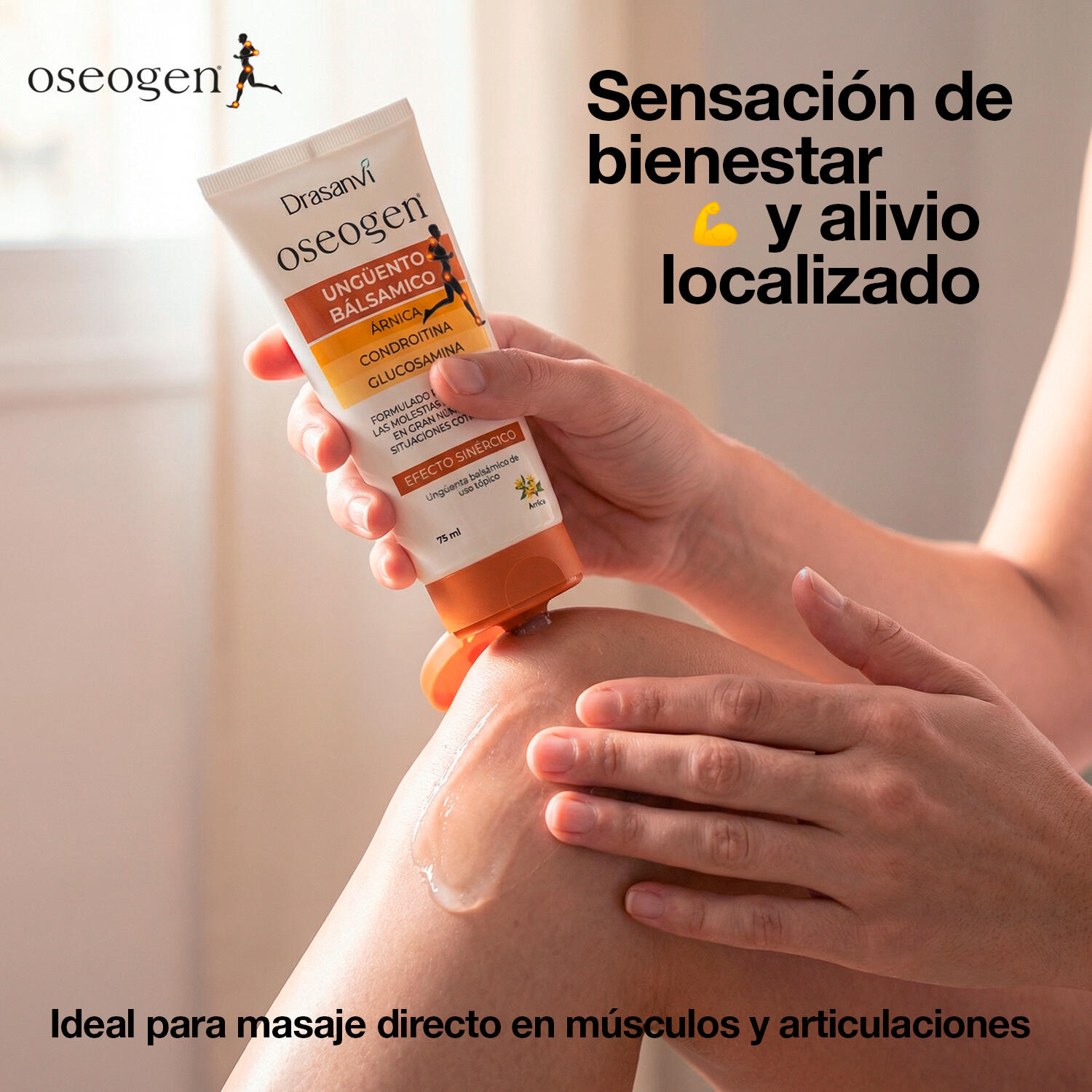 Oseogen Ünguento - Para el dolor articular - Uso tópico - 75ml - DRASANVI 2/6